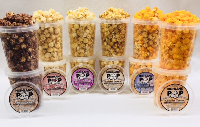 Party Favor Bags - 12 units per case - Highland Pop, Gourmet Popcorn, Gifts